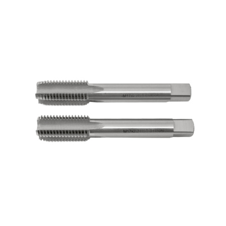 Метчик М17х2 машинно-ручной HSS 2шт компл. исп1 ГОСТ 3266-81 Beltools
