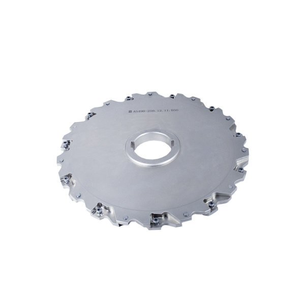 Фреза трехсторонняя 250х14х50 с механическим креплением 4гр пл-н с тан. креплением ZNHX 07 Z=22 (2х11) AS490-250.14.11.D50 «Русский Инструмент» (РИ)