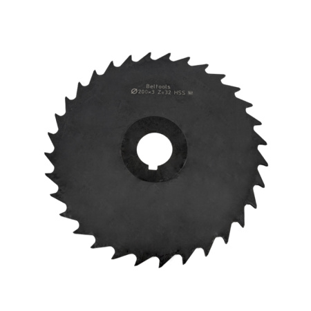 Фреза отрезная 200х3х32 Z=32 тип 3 со ступицей и ш/п HSS Nit ГОСТ 2679-93 Beltools