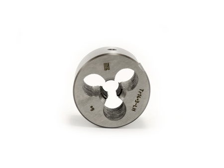 Плашка трапецеидальная Tr14х3 левая D=45мм «Русский Инструмент» (РИ) Плашка трапецеидальная Tr14х3 левая D=45мм «Русский Инструмент» (РИ)