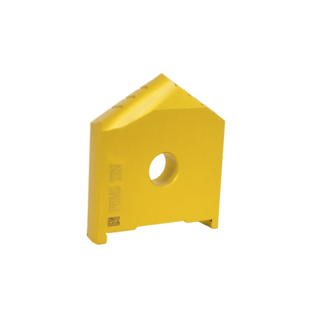 Сверло перовое (пластина) 52 Р6М5(M2) по металлу TiN 2000-1236 ГОСТ 25526-82 «Русский Инструмент» (РИ) Сверло перовое (пластина) 52 Р6М5(M2) по металлу TiN 2000-1236 ГОСТ 25526-82 «Русский Инструмент» (РИ)