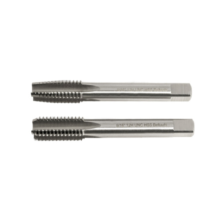 Метчик дюймовый 9/16'' 12 ниток UNC машинно-ручной HSS 2шт компл. исп1 Beltools Метчик дюймовый 9/16'' 12 ниток UNC машинно-ручной HSS 2шт компл. исп1 Beltools