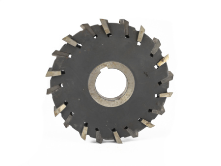 Фреза трехсторонняя 200х20х50 Z=20 со вставными рифлеными ножами Р6М5 ГОСТ 1669-78 БелФрез Фреза трехсторонняя 200х20х50 Z=20 со вставными рифлеными ножами Р6М5 ГОСТ 1669-78 БелФрез