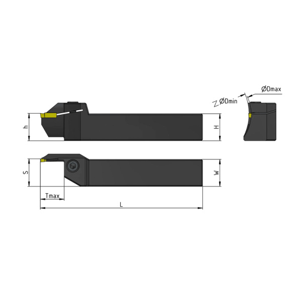 Резец для обработки торцевых канавок 25х25х150 MGFHR325-44/62-T15 «Русский Инструмент» (РИ) Резец для обработки торцевых канавок 25х25х150 MGFHR325-44/62-T15 «Русский Инструмент» (РИ)
