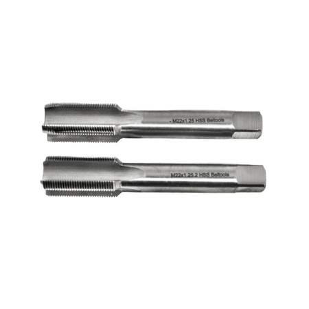 Метчик М22х1,25 машинно-ручной HSS 2шт компл. исп1 Beltools Метчик М22х1,25 машинно-ручной HSS 2шт компл. исп1 Beltools