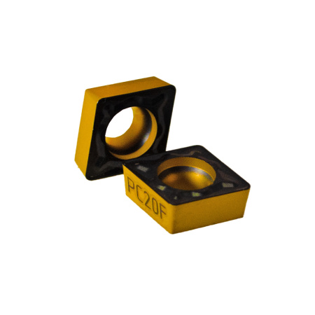 Пластина сменная ромбическая CCMT 120408-TR PC20F «Русский Инструмент» (РИ)
