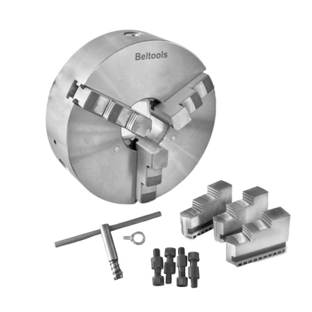 Патрон токарный 315-ПТ 3-x кулачковый (7100-0041П) К11/С8 с обратными кулачками Beltools Патрон токарный 315-ПТ 3-x кулачковый (7100-0041П) К11/С8 с обратными кулачками Beltools