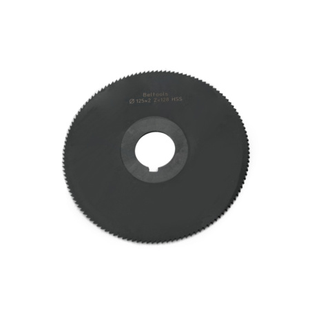 Фреза прорезная 125х2х27 Z=128 тип 1 со ступицей и ш/п HSS Nit ГОСТ 2679-93 Beltools Фреза прорезная 125х2х27 Z=128 тип 1 со ступицей и ш/п HSS Nit ГОСТ 2679-93 Beltools