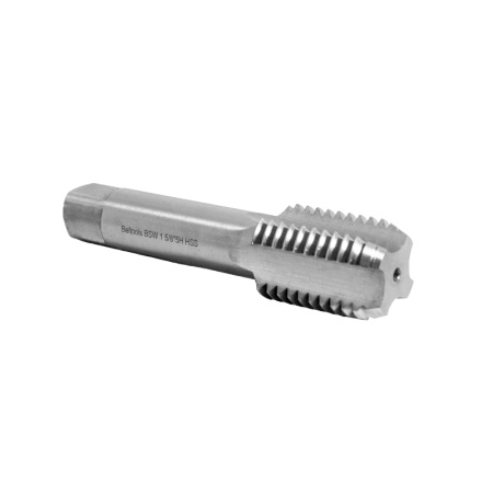 Метчик дюймовый 1 5/8'' 5 ниток BSW машинно-ручной HSS глухой резьба Уитворта исп1 Beltools Метчик дюймовый 1 5/8'' 5 ниток BSW машинно-ручной HSS глухой резьба Уитворта исп1 Beltools