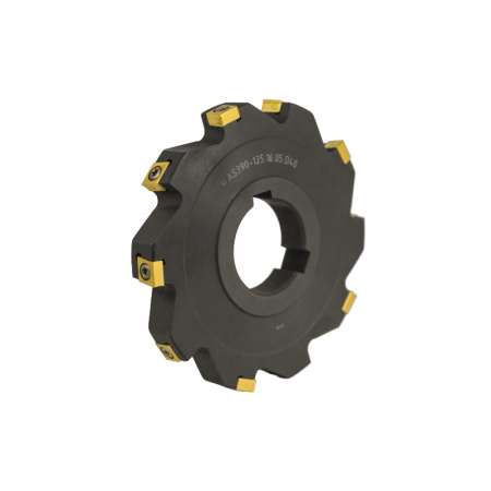 Фреза трехсторонняя 125х16х40 с механическим креплением тангенциально расположенных 4гр пл-н CNHQ 1005 Z=10 (2х5) AS390-125.16.05.D40 NOX «Русский Инструмент» (РИ) Фреза трехсторонняя 125х16х40 с механическим креплением тангенциально расположенных 4гр пл-н CNHQ 1005 Z=10 (2х5) AS390-125.16.05.D40 NOX «Русский Инструмент» (РИ)