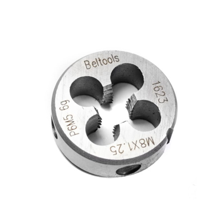 Плашка М8х1,25 6g Р6М5 D=25мм (2650-1623) Beltools Плашка М8х1,25 6g Р6М5 D=25мм (2650-1623) Beltools
