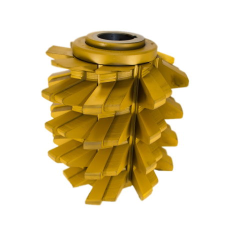 Фреза червячная М16 A Р6М5 20гр. (5гр.14 мин.) 212x250x50 мм со вставными ножами износостойкое покрытие Beltools Фреза червячная М16 A Р6М5 20гр. (5гр.14 мин.) 212x250x50 мм со вставными ножами износостойкое покрытие Beltools