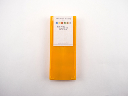 Пластина сменная параллелограммная APKT 11T312-RM KP10 «Русский Инструмент» (РИ) Пластина сменная параллелограммная APKT 11T312-RM KP10 «Русский Инструмент» (РИ)