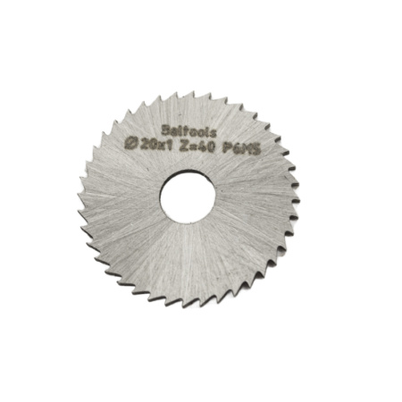 Фреза прорезная 20х1х5 Z=40 тип 1 без ступицы, без ш/п Р6М5 ГОСТ 2679-93 Beltools Фреза прорезная 20х1х5 Z=40 тип 1 без ступицы, без ш/п Р6М5 ГОСТ 2679-93 Beltools