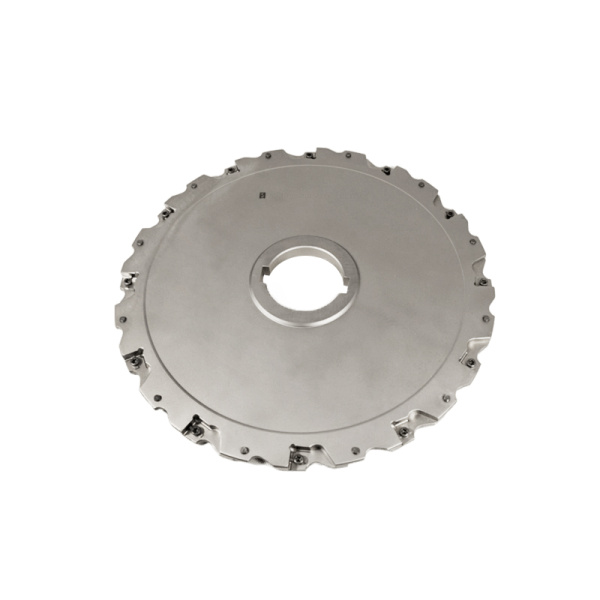 Фреза трехсторонняя 250х8х50 с механическим креплением 4гр пл-н с тан. креплением ZNHX 04 Z=24 (2х12) AS490-250.08.12.D50 «Русский Инструмент» (РИ)