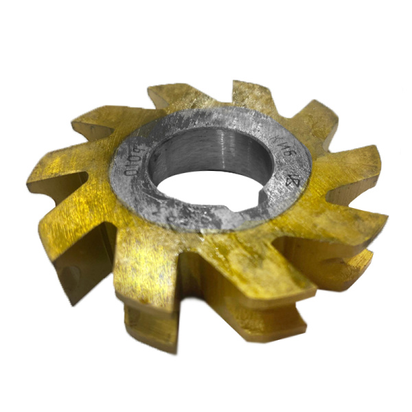 Фреза полукруглая вогнутая 63 R3 Р6М5 dпос=22мм Z=10 износостойкое покрытие Винницкий ИЗ Фреза полукруглая вогнутая 63 R3 Р6М5 dпос=22мм Z=10 износостойкое покрытие Винницкий ИЗ