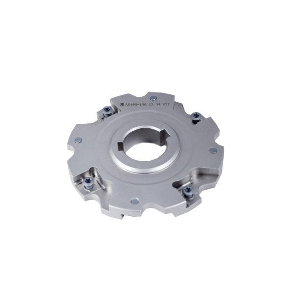 Фреза трехсторонняя 100х11х27 с механическим креплением 4гр пл-н с тан. креплением ZNHX T5 Z=8 (2х4) AS490-100.11.04.D27 «Русский Инструмент» (РИ)