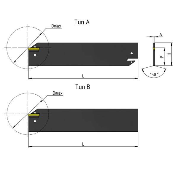 Отрезное лезвие H=32 L=150 TGB32-3 «Русский Инструмент» (РИ) Отрезное лезвие H=32 L=150 TGB32-3 «Русский Инструмент» (РИ)