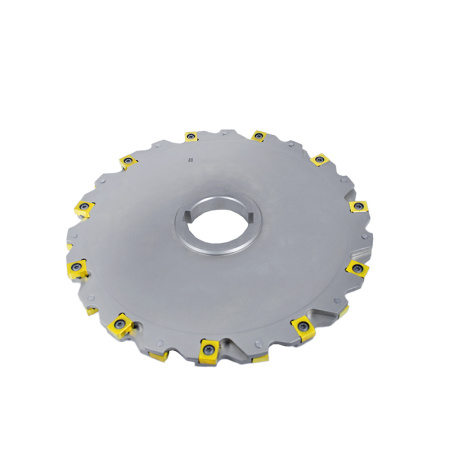 Фреза трехсторонняя 250х14х50 с механическим креплением 4гр пл-н с тан. креплением ZNHX 07 Z=22 (2х11) AS490-250.14.11.D50 «Русский Инструмент» (РИ)