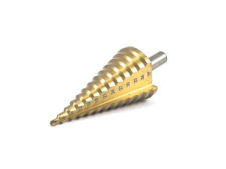 Сверло ступенчатое 4-39мм HSS износостойкое покрытие ц/х Beltools