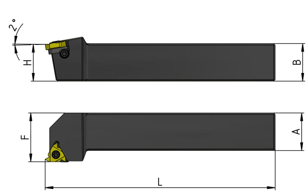 Резец резьбовой для нарезания наружной резьбы 32х32х170 SEL3232 P27 левый «Русский Инструмент» (РИ) Резец резьбовой для нарезания наружной резьбы 32х32х170 SEL3232 P27 левый «Русский Инструмент» (РИ)