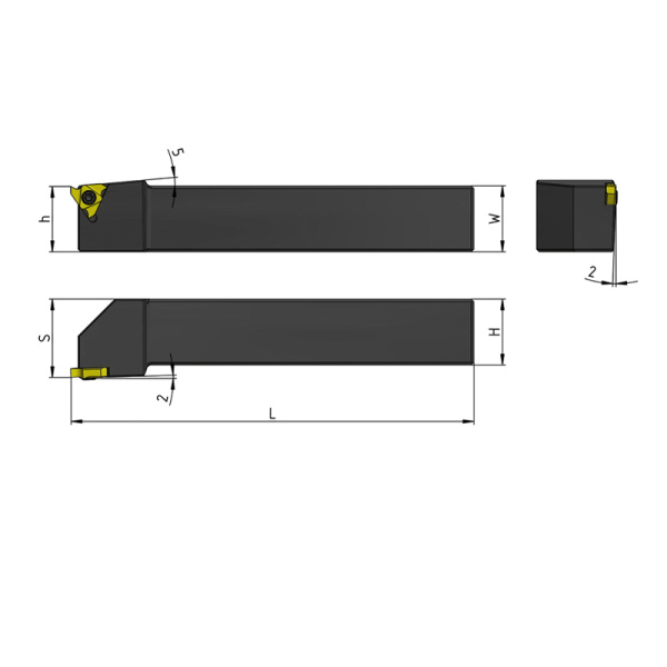 Резец для обработки наружных канавок, продольного, поперечного и профильного точения 25х25х150 JSTGR2525-M16 «Русский Инструмент» (РИ) Резец для обработки наружных канавок, продольного, поперечного и профильного точения 25х25х150 JSTGR2525-M16 «Русский Инструмент» (РИ)