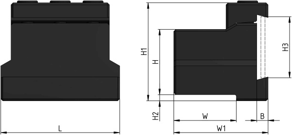 Блок для крепления отрезных лезвий 32х29х110 TTBU32-32 «Русский Инструмент» (РИ) Блок для крепления отрезных лезвий 32х29х110 TTBU32-32 «Русский Инструмент» (РИ)