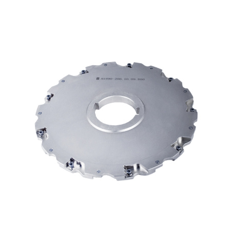 Фреза трехсторонняя 200х10х50 с механическим креплением 4гр пл-н с тан. креплением ZNHX 05 Z=18 (2х9) AS490-200.10.09.D50 «Русский Инструмент» (РИ)