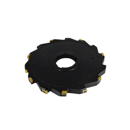 Фреза трехсторонняя 200х16х50 с механическим креплением тангенциально расположенных 4гр пл-н CNHQ 1005 Z=14 (2х7) AS390-200.16.07.D50 NOX «Русский Инструмент» (РИ)