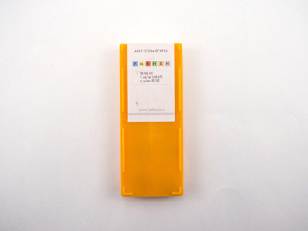 Пластина сменная параллелограммная APKT 11T304-RF KP10 «Русский Инструмент» (РИ) Пластина сменная параллелограммная APKT 11T304-RF KP10 «Русский Инструмент» (РИ)