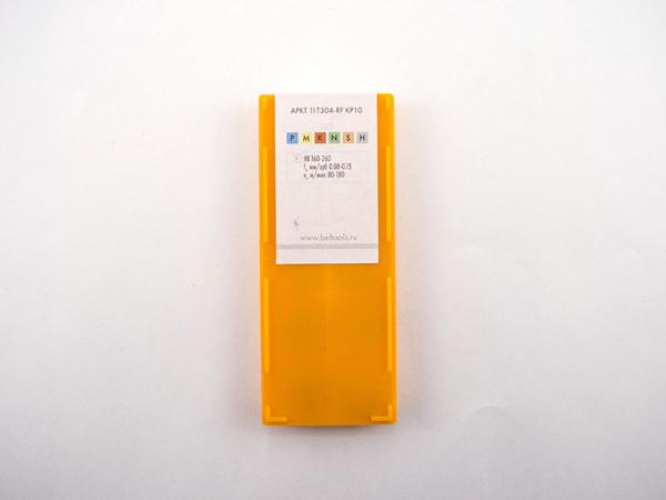 Пластина сменная параллелограммная APKT 11T304-RF KP10 «Русский Инструмент» (РИ) Пластина сменная параллелограммная APKT 11T304-RF KP10 «Русский Инструмент» (РИ)