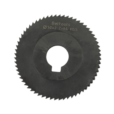 Фреза прорезная 50х2х13 Z=64 тип 1 со ступицей и ш/п HSS Nit ГОСТ 2679-93 Beltools Фреза прорезная 50х2х13 Z=64 тип 1 со ступицей и ш/п HSS Nit ГОСТ 2679-93 Beltools